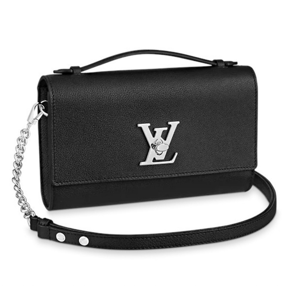 Louis Vuitton Bags Louis Vuitton Black Taurillon Leather Lockme